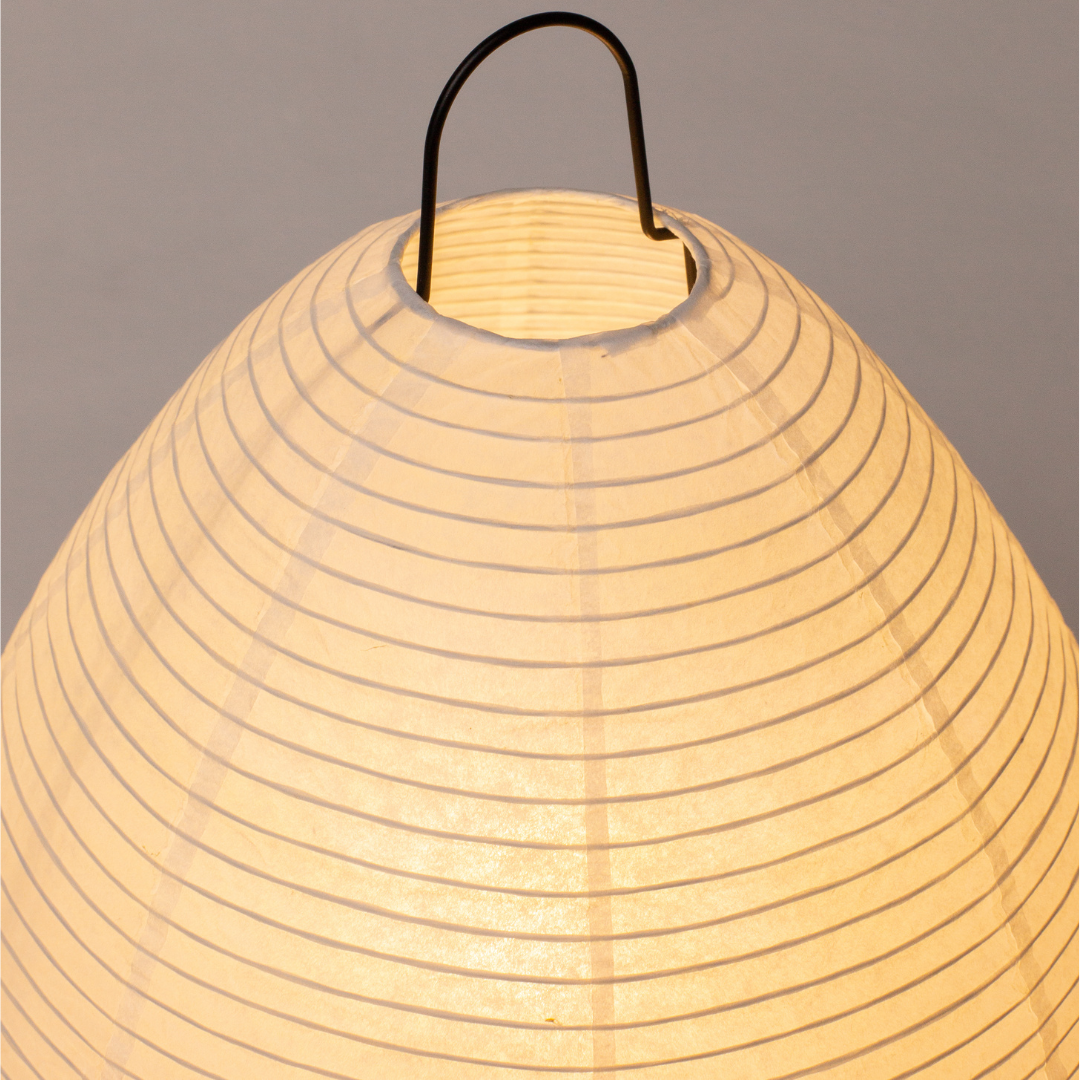 Abajur Tripé Oriental Estilo Japonês - Iluminação Elegante para Ambientes