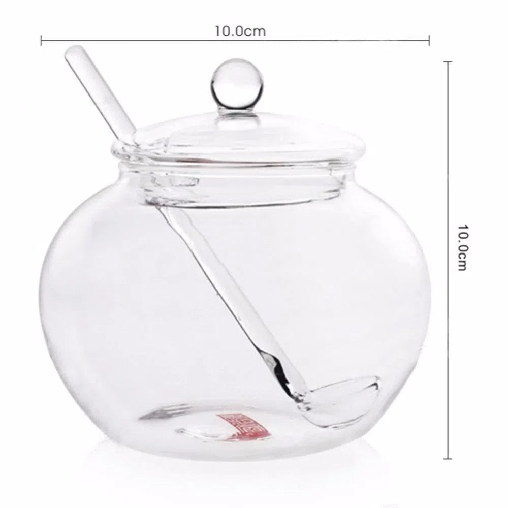 Açucareiro de Cerâmica com Tampa - Ideal para Armazenar Açúcar com Estilo