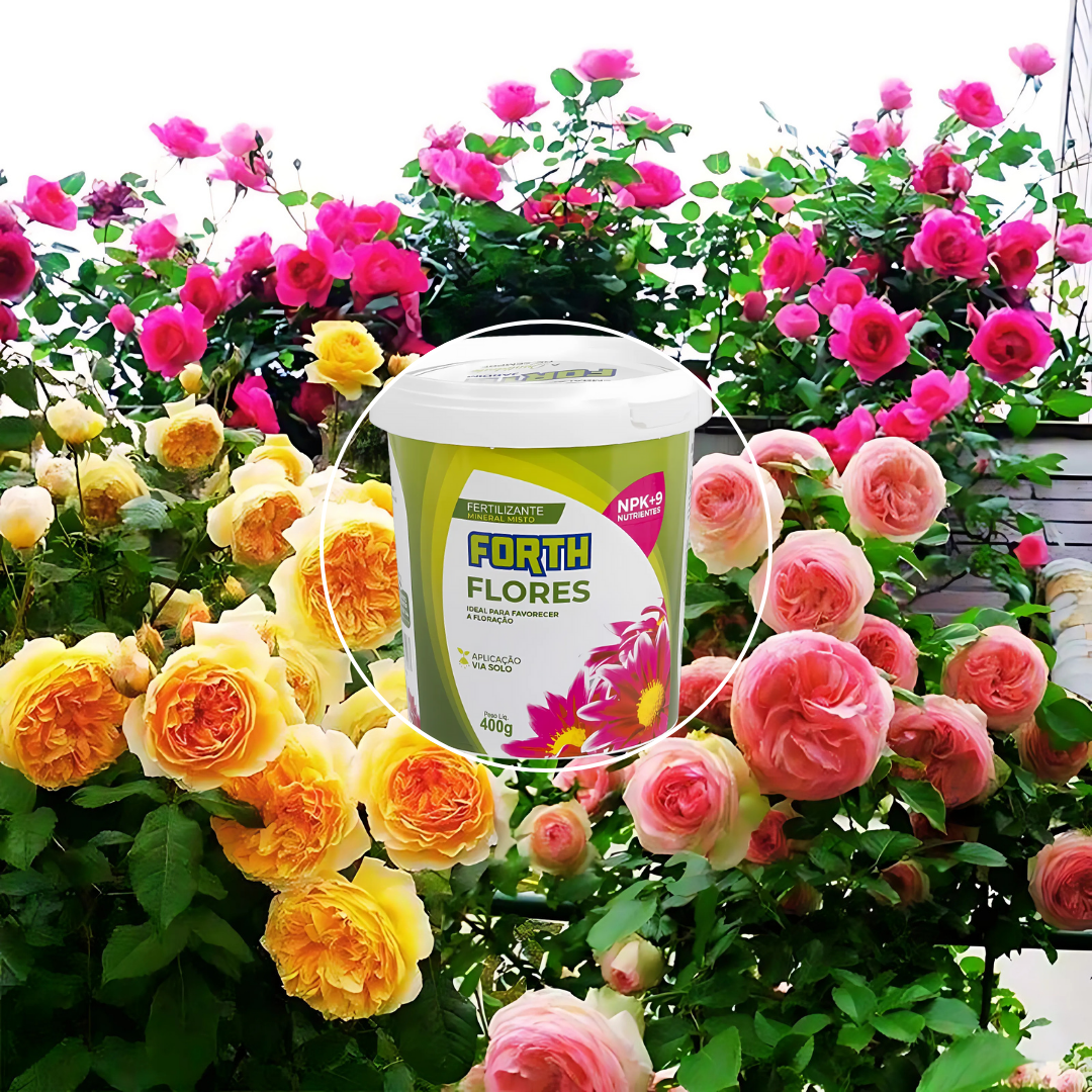 Adubo Orgânico Fertilizante para Plantas Forte Flores 400g - O Segredo para um Jardim Exuberante