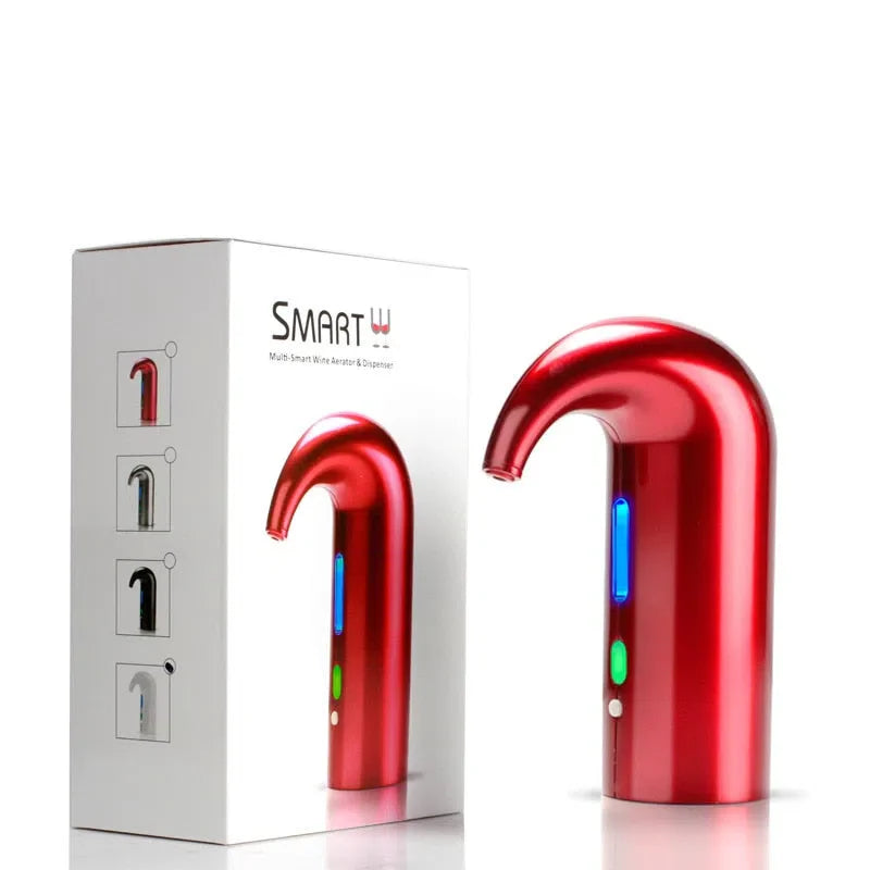 Aerador Eléctrico para Vinho - Dispositivo de Oxigenação Rápida