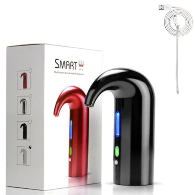 Aerador Eléctrico para Vinho - Dispositivo de Oxigenação Rápida