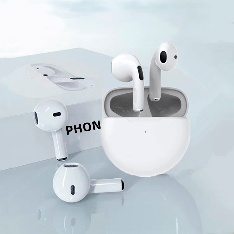 Fones de Ouvido Sem Fio Air Pro 6 - Qualidade de Som Premium, Cancelamento de Ruído, Conectividade Bluetooth