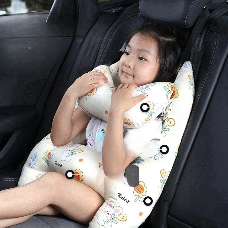 Almofada de Apoio Infantil para Automóvel - Conforto e Segurança