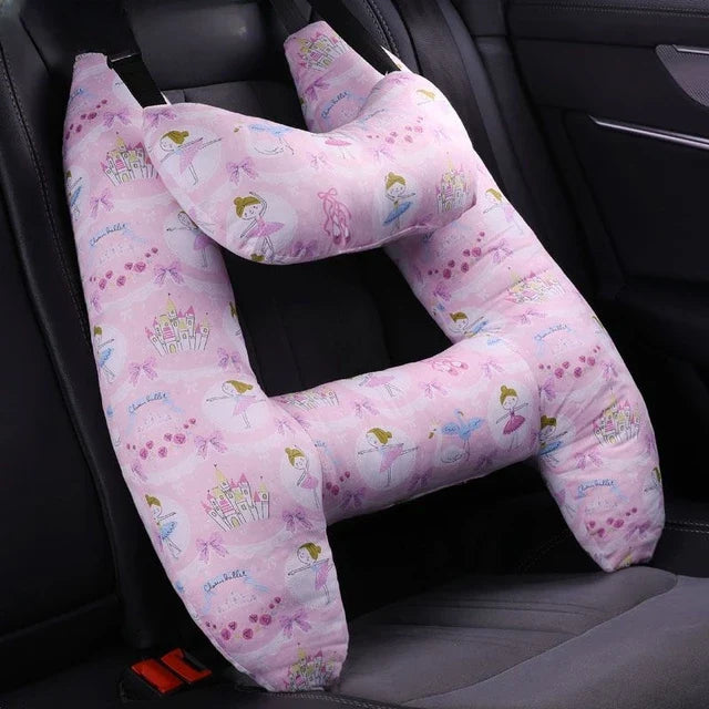 Almofada de Apoio Infantil para Automóvel - Conforto e Segurança