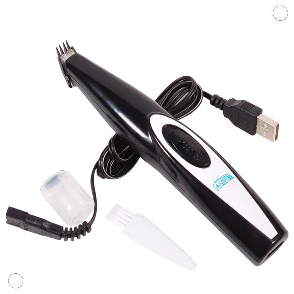 Aparador de Pelos Elétrico Sem Fio para Cabelo e Barba - Cortador de Precisão