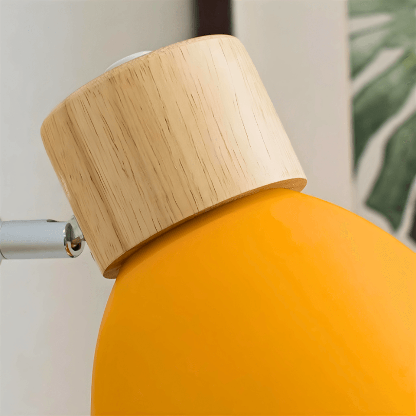 Arandela de Parede Interna Articulada em Madeira - Iluminação Decorativa