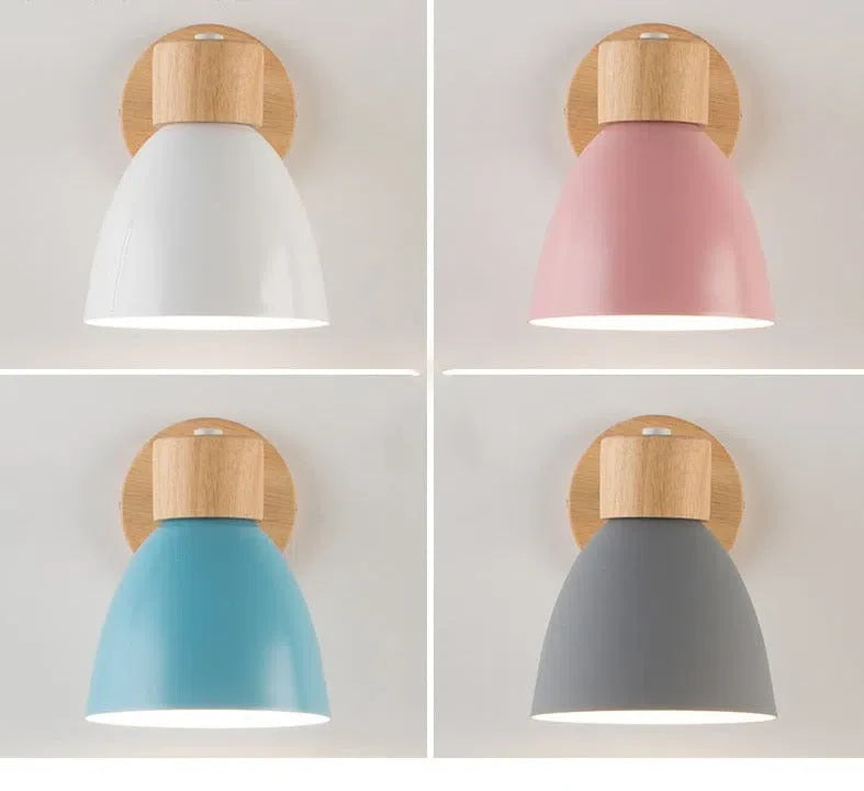 Arandela Curta em Estilo Nórdico - Iluminação Moderna para Ambientes