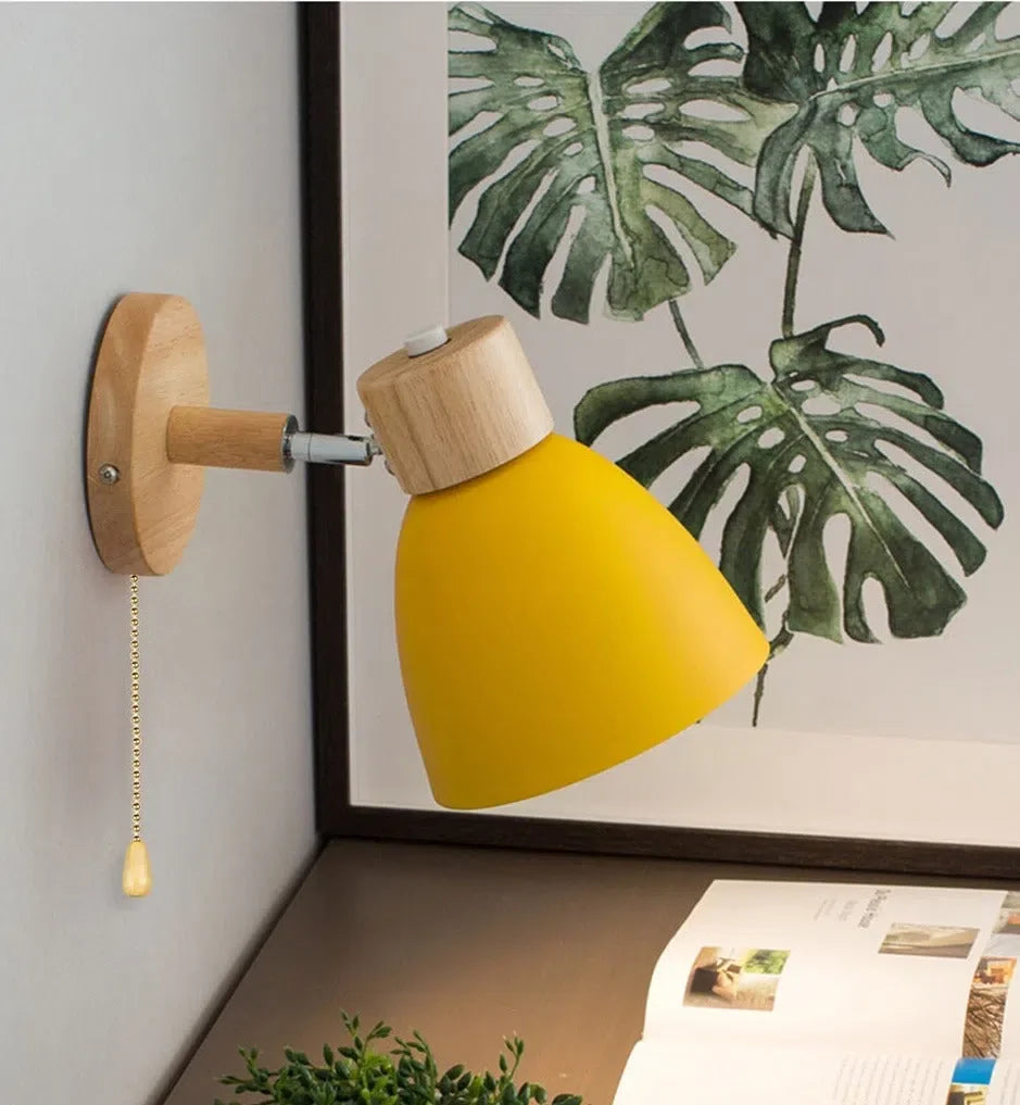 Arandela Curta em Estilo Nórdico - Iluminação Moderna para Ambientes