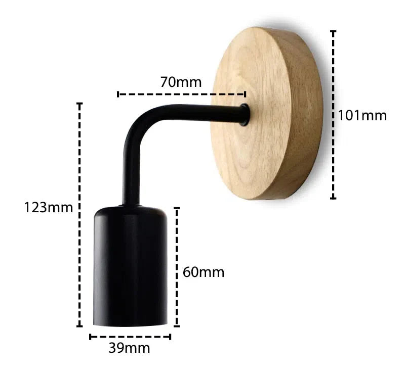 Arandela Escandinava Moderna para Iluminação de Ambientes