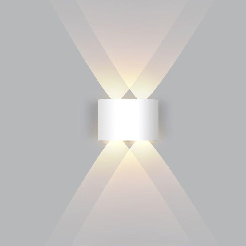 Arandela Externa de LED em Alumínio para Iluminação Externa