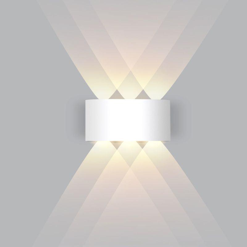 Arandela Externa de LED em Alumínio para Iluminação Externa