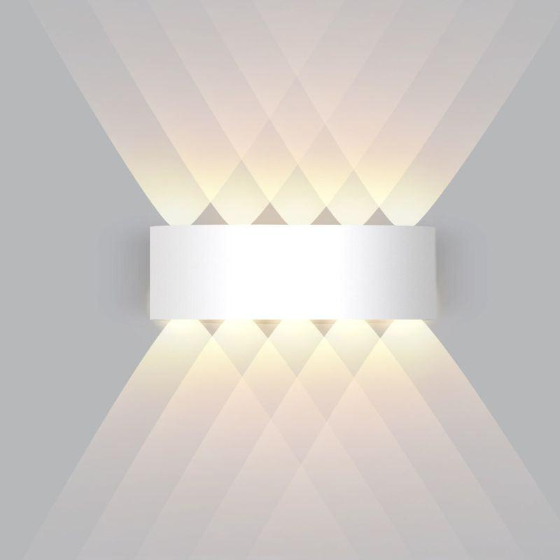 Arandela Externa de LED em Alumínio para Iluminação Externa