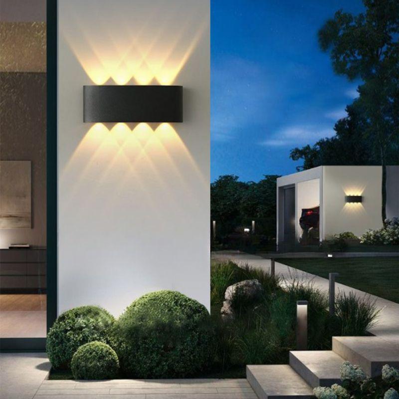 Arandela Externa de LED em Alumínio para Iluminação Externa