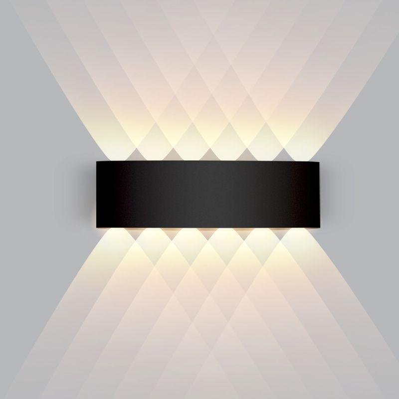 Arandela Externa de LED em Alumínio para Iluminação Externa