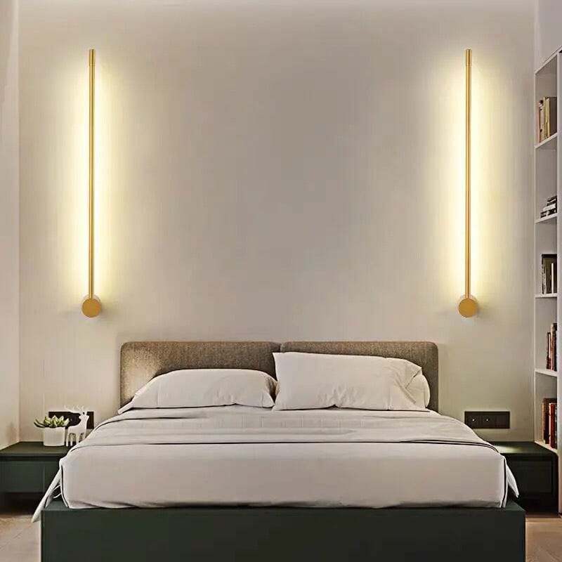 Arandela de Parede Interna Linear Ajustável - Iluminação Moderna e Estilosa