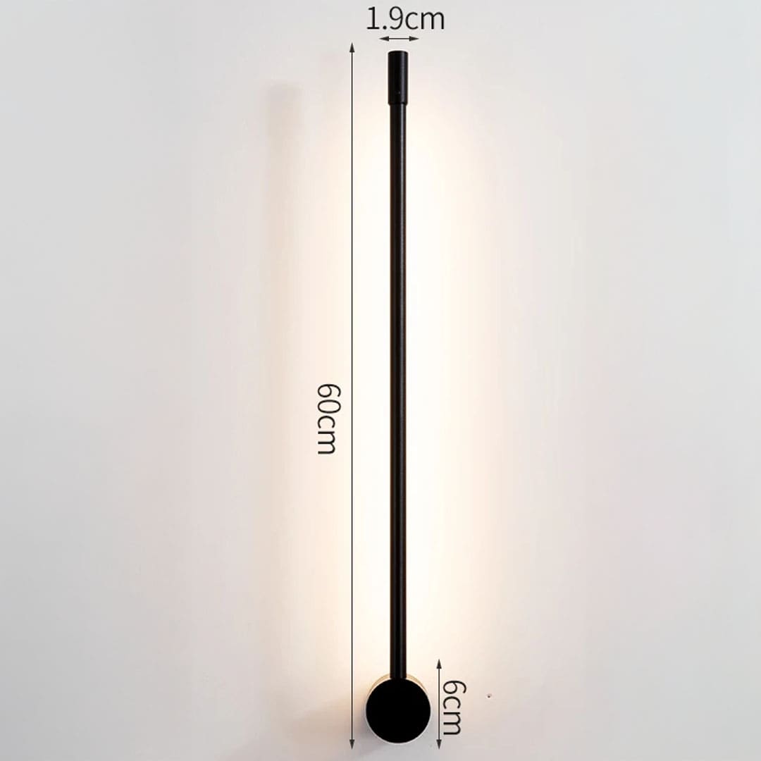 Arandela de Parede Interna Linear Ajustável - Iluminação Moderna e Estilosa