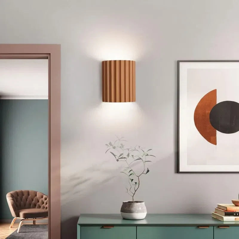 Arandela de Cerâmica para Decoração de Parede - Iluminação Elegante