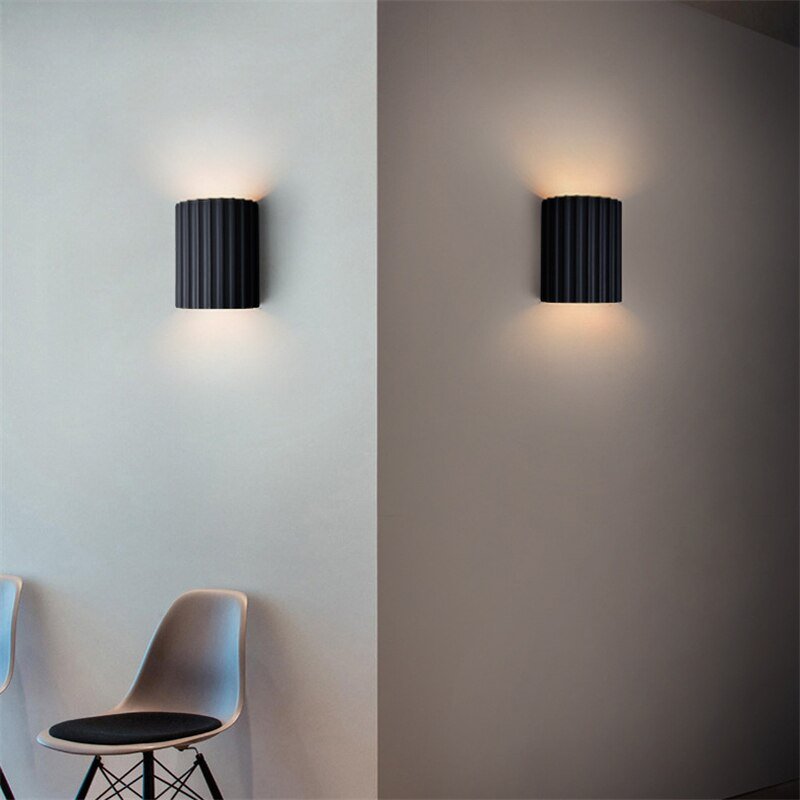 Arandela de Cerâmica para Iluminação de Sala e Quarto - Luminária Decorativa