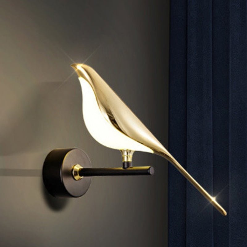 Arandela de Parede Decorativa Pássaro Estilo Nórdico