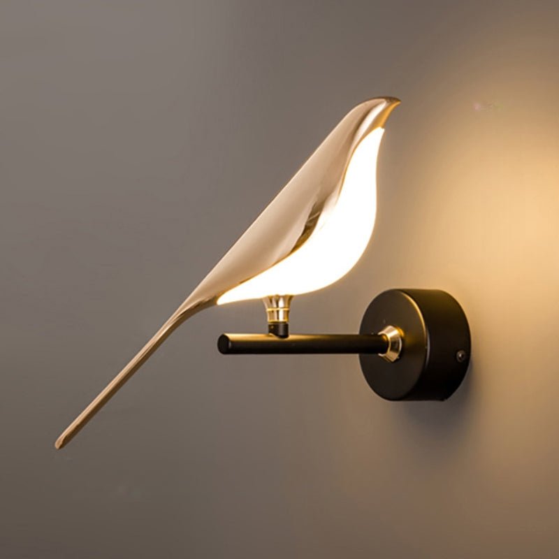 Arandela de Parede Decorativa Pássaro Estilo Nórdico