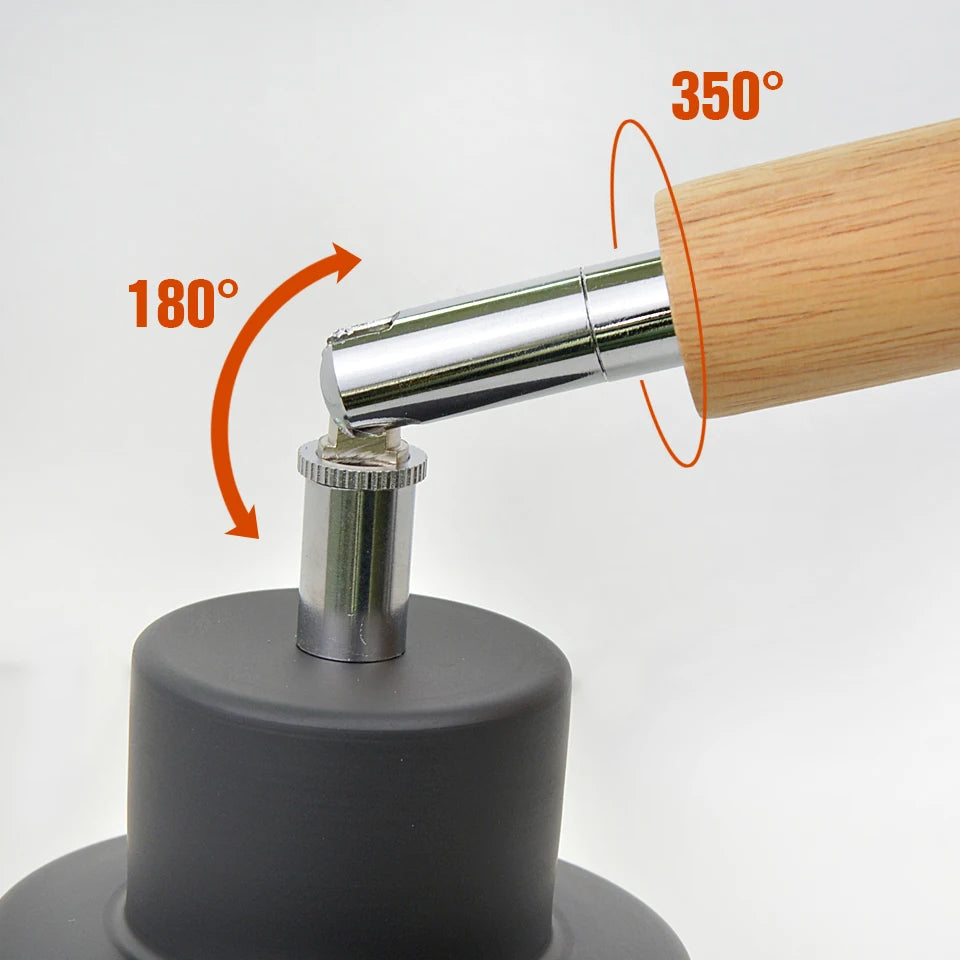 Arandela de Parede Interna Articulada Estilo Escandinavo para Iluminação