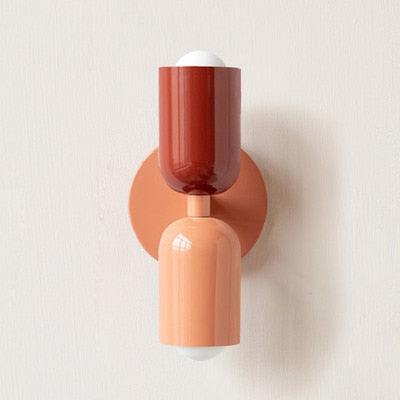 Arandela de Parede Interna Estilo Aquarela – Iluminação Decorativa para Ambientes
