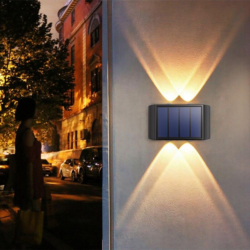 Arandela de Parede LED Solar para Área Externa - Iluminação Eficiente e Sustentável