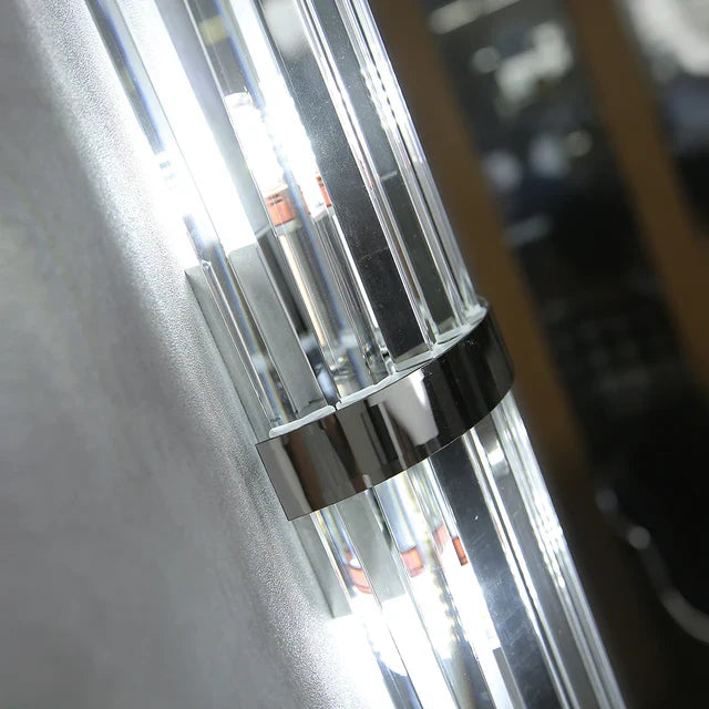 Arandela de Parede Luxuosa em Cristal para Iluminação Sofisticada