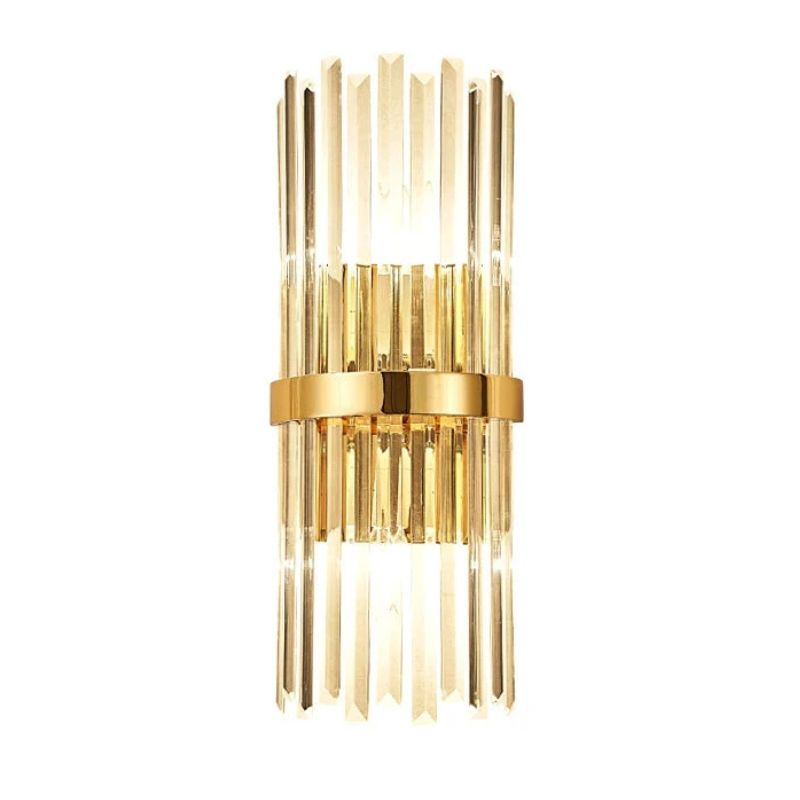 Arandela de Parede Luxuosa em Cristal para Iluminação Sofisticada