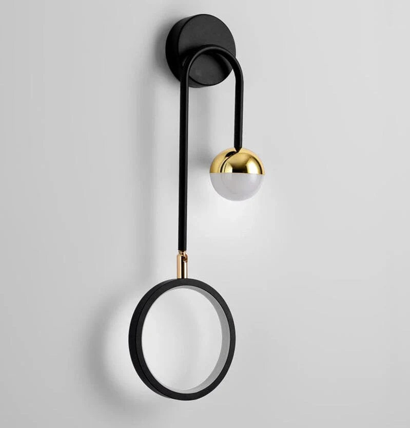 Arandela de Parede Interna Moderna para Quarto Gleam - Iluminação Decorativa