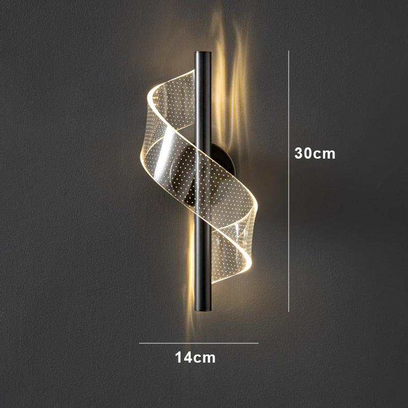 Arandela de Parede com Faixa de LED Premium para Iluminação Decorativa