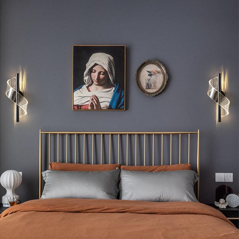 Arandela de Parede com Faixa de LED Premium para Iluminação Decorativa