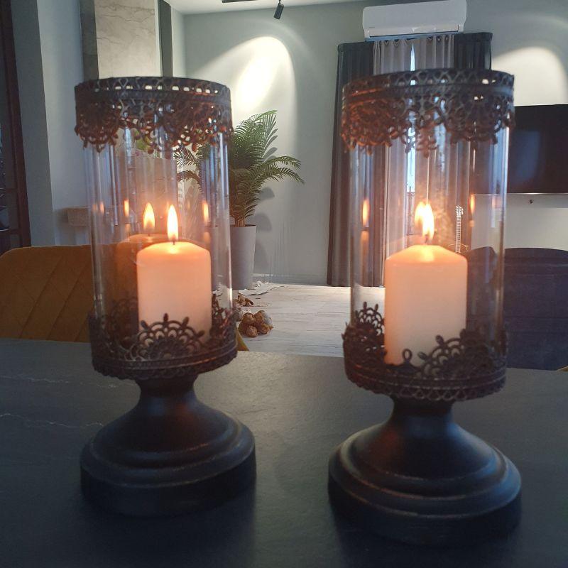 Aurora Candle Holder - Elegant Decorative Centerpiece for Home and Events