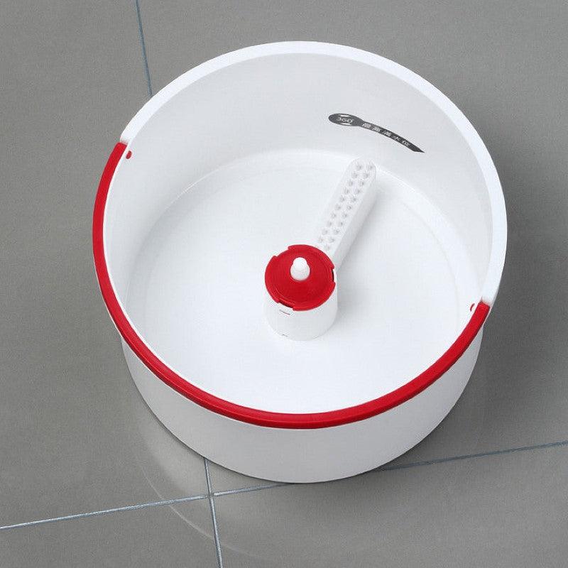 Balde com Espremedor e Mop Giratório - Limpeza Eficiente para Todos os Tipos de Piso