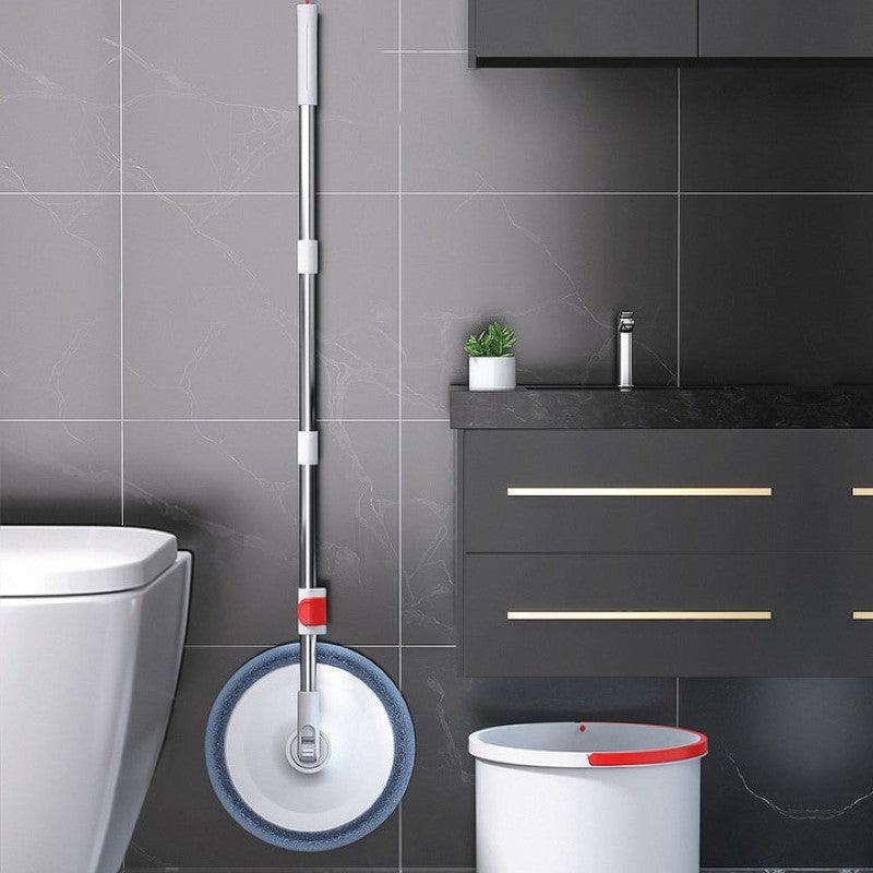 Balde com Espremedor e Mop Giratório - Limpeza Eficiente para Todos os Tipos de Piso