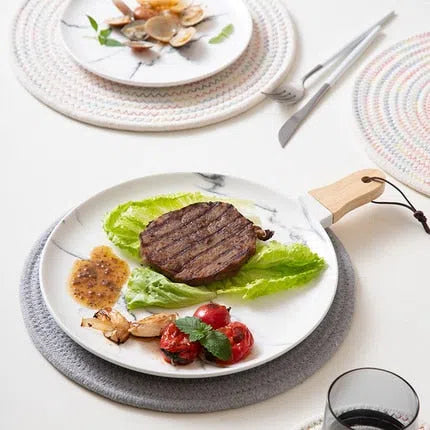 Bandeja de Cerâmica Estilo Nórdico - Design Moderno e Elegante