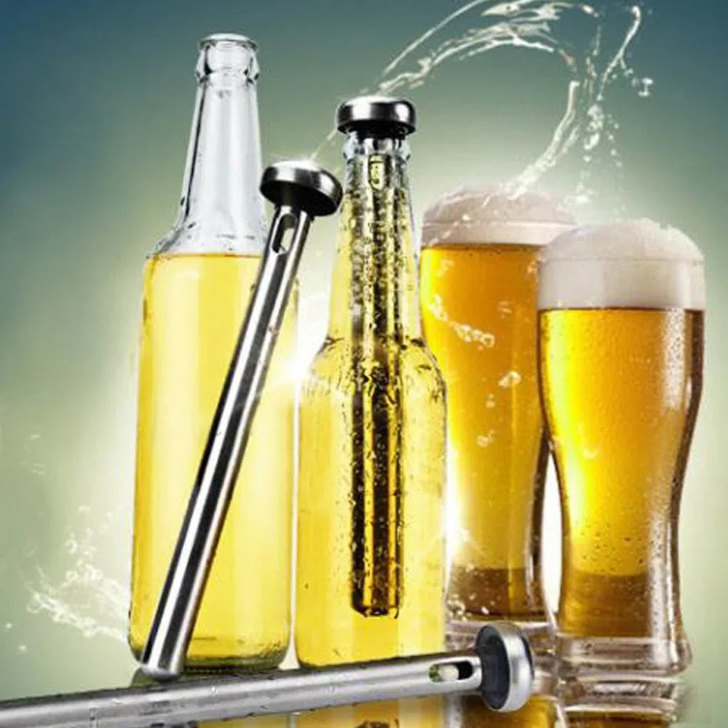 Bastão Resfriador de Inox para Cerveja - Acessório para Manter Bebidas Geladas