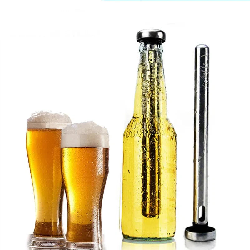 Bastão Resfriador de Inox para Cerveja - Acessório para Manter Bebidas Geladas