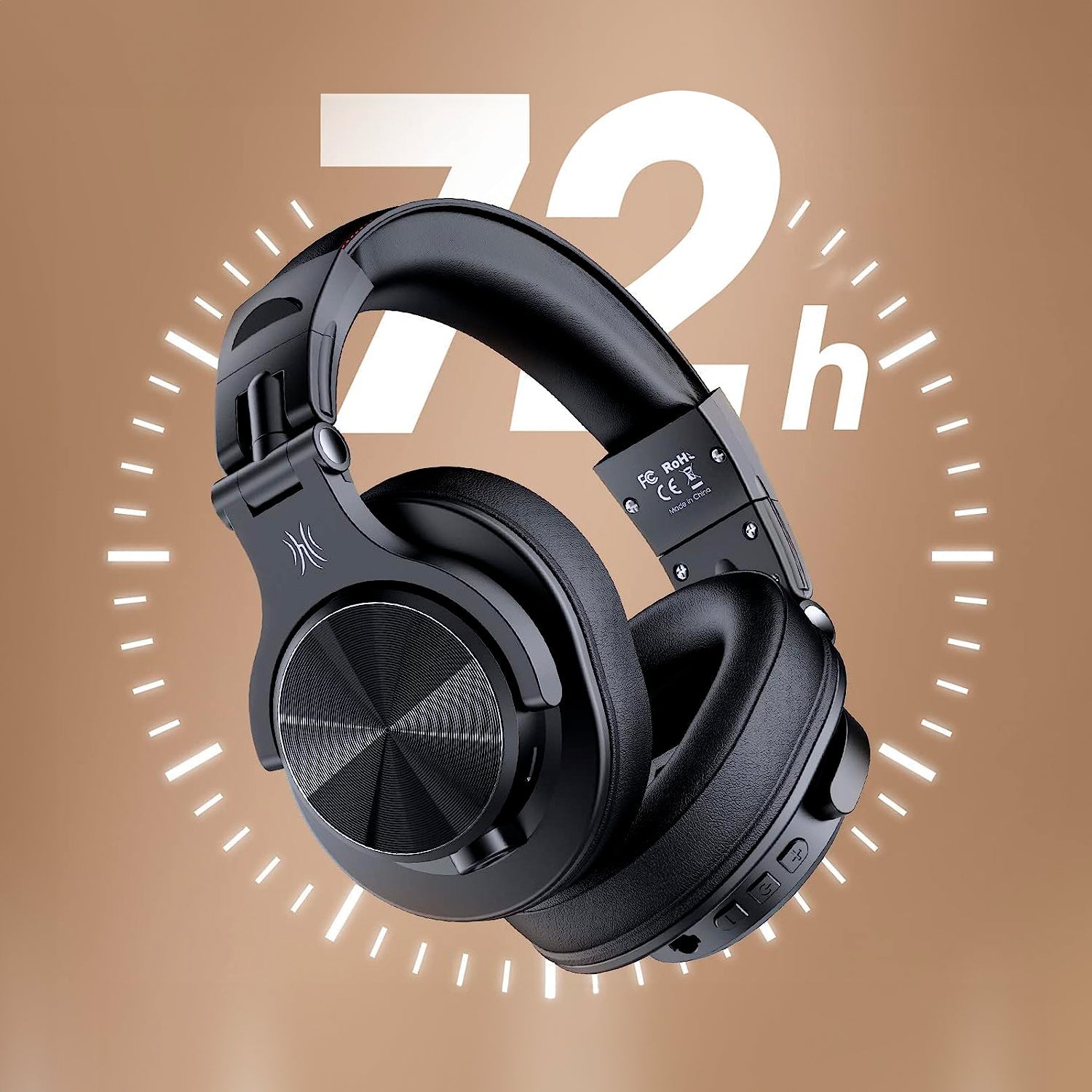 Headphone Bluetooth 5.2 Fusion A70 - True Wireless - Fone de Ouvido Sem Fio Com Frequência Grave