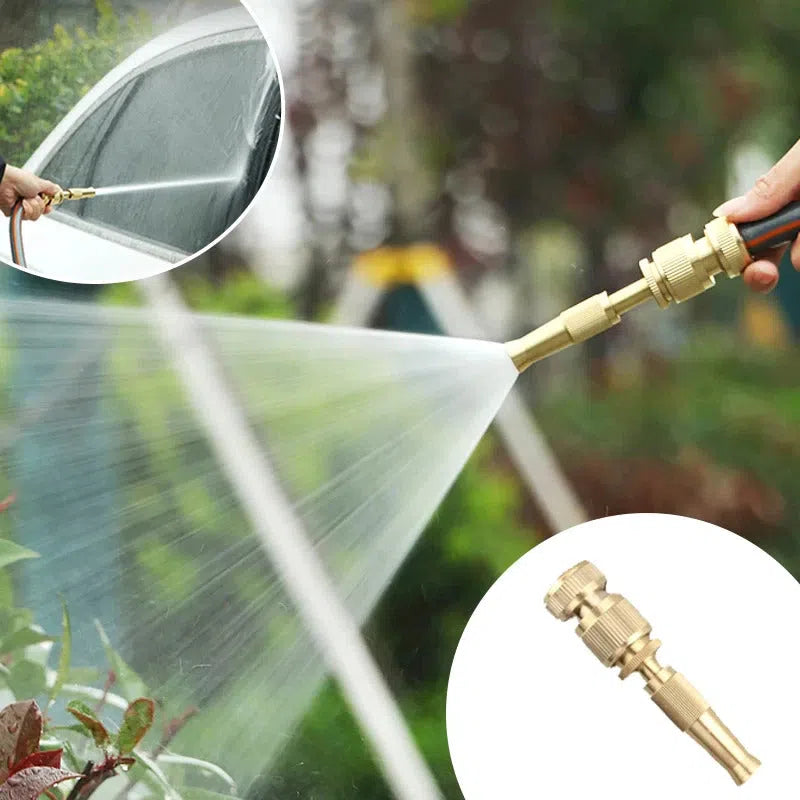 Bocal de Mangueira com Pistola de Alta Pressão Ajustável para Limpeza e Jardinagem