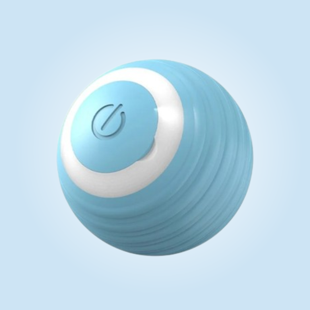 Bola Interativa para Gato - Brinquedo Inteligente com Luz LED e Sensor de Movimento