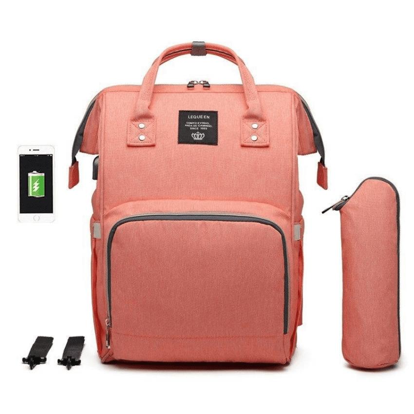 Bolsa Mochila Maternidade com Conexão USB
