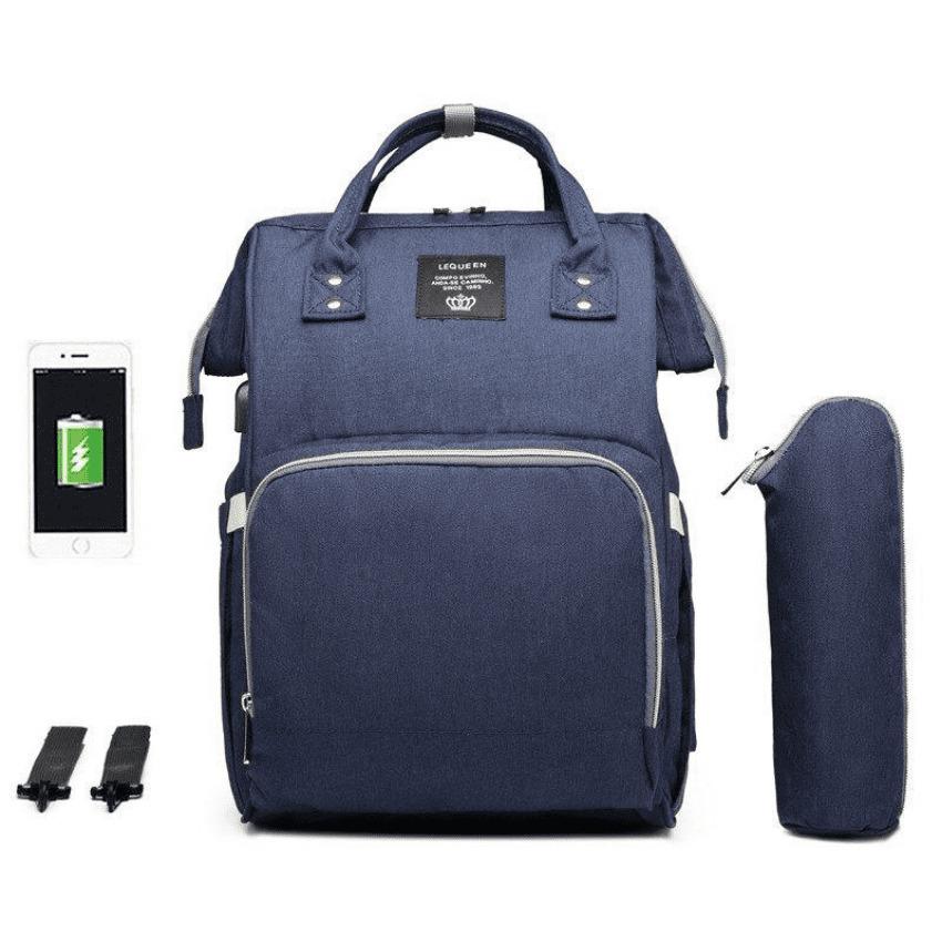 Bolsa Mochila Maternidade com Porta USB