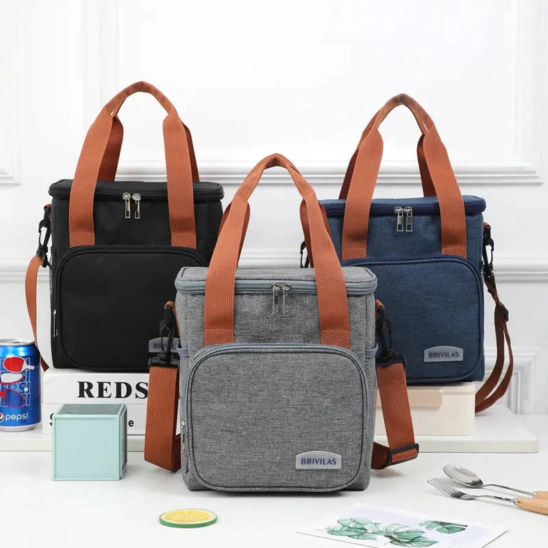 Bolsa Térmica Slim para Alimentos - Isotérmica, Compacta e Ideal para Viajes