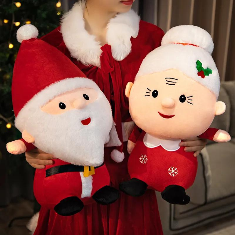 Bonecos de Pelúcia para Decoração de Natal - Adornos Festivos de Natal