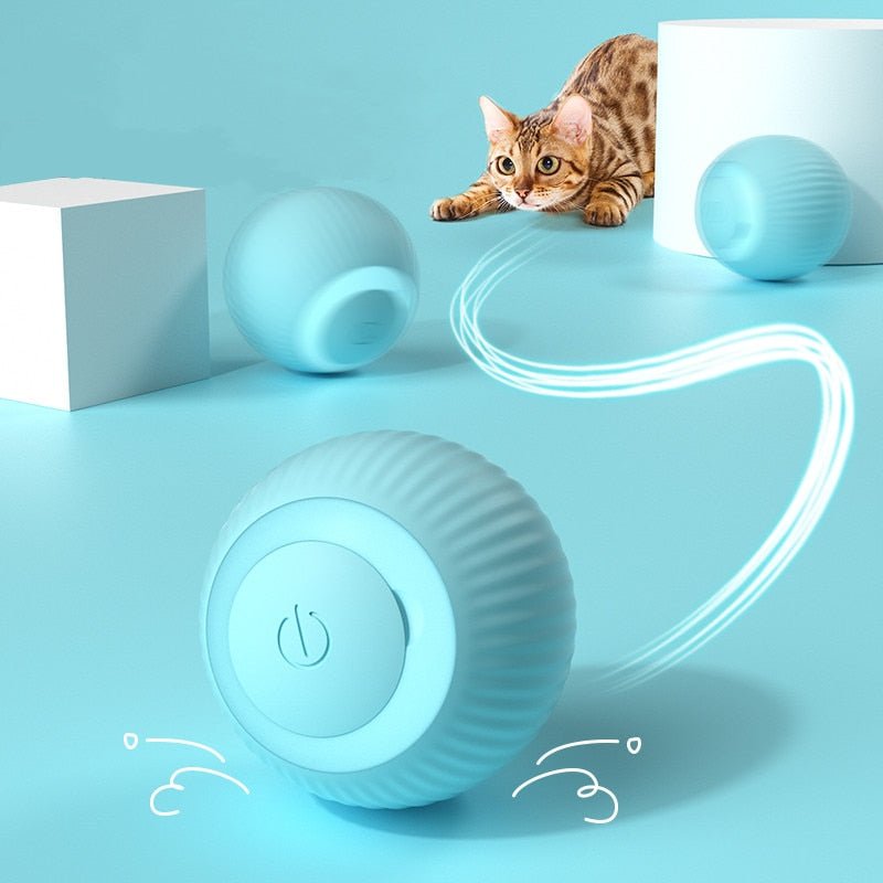 Brinquedo Eletrônico Interativo para Gatos - Bolinha Inteligente