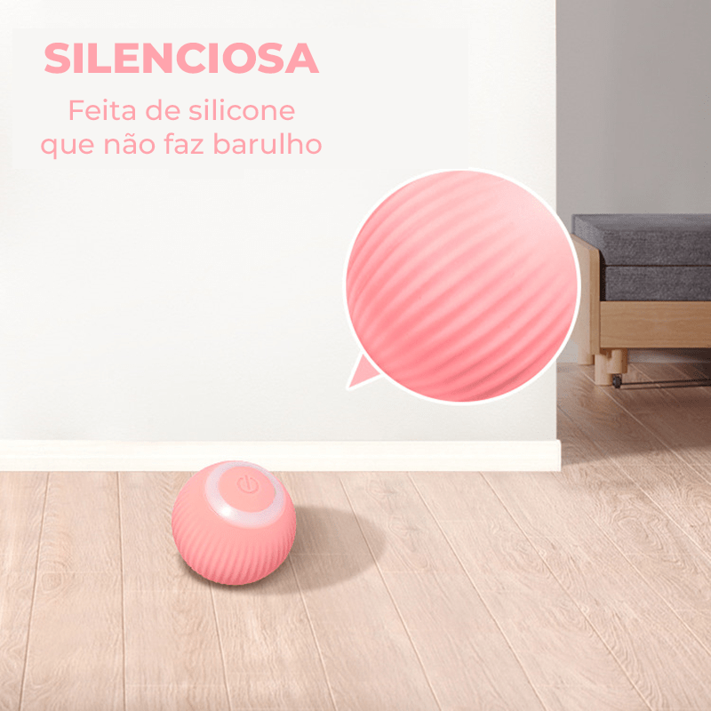 Brinquedo Eletrônico Interativo para Gatos - Bolinha Inteligente