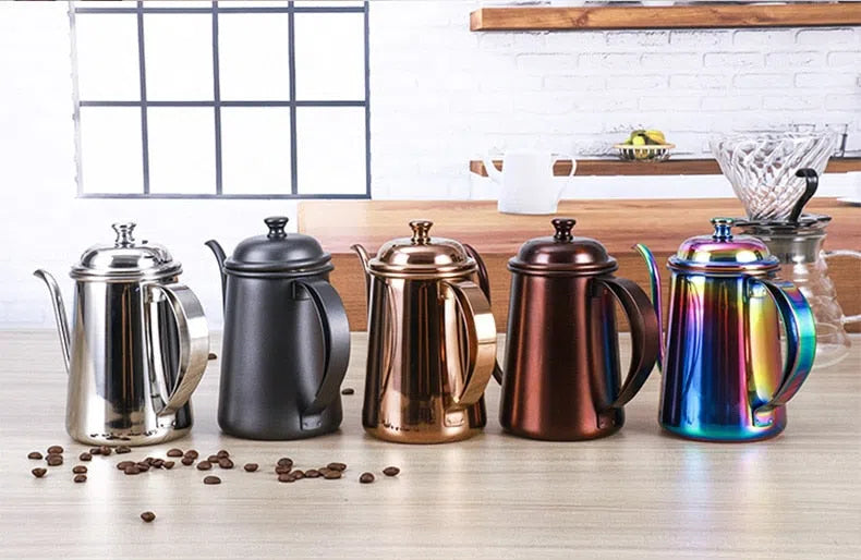 Bule de Aço Inoxidável com Bico Fino - Coleção Arco-Íris