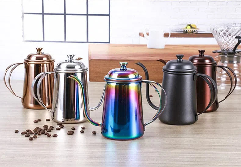 Bule de Aço Inoxidável com Bico Fino - Coleção Arco-Íris