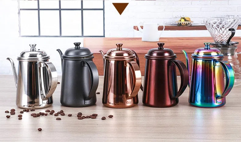 Bule de Aço Inoxidável com Bico Fino - Coleção Arco-Íris